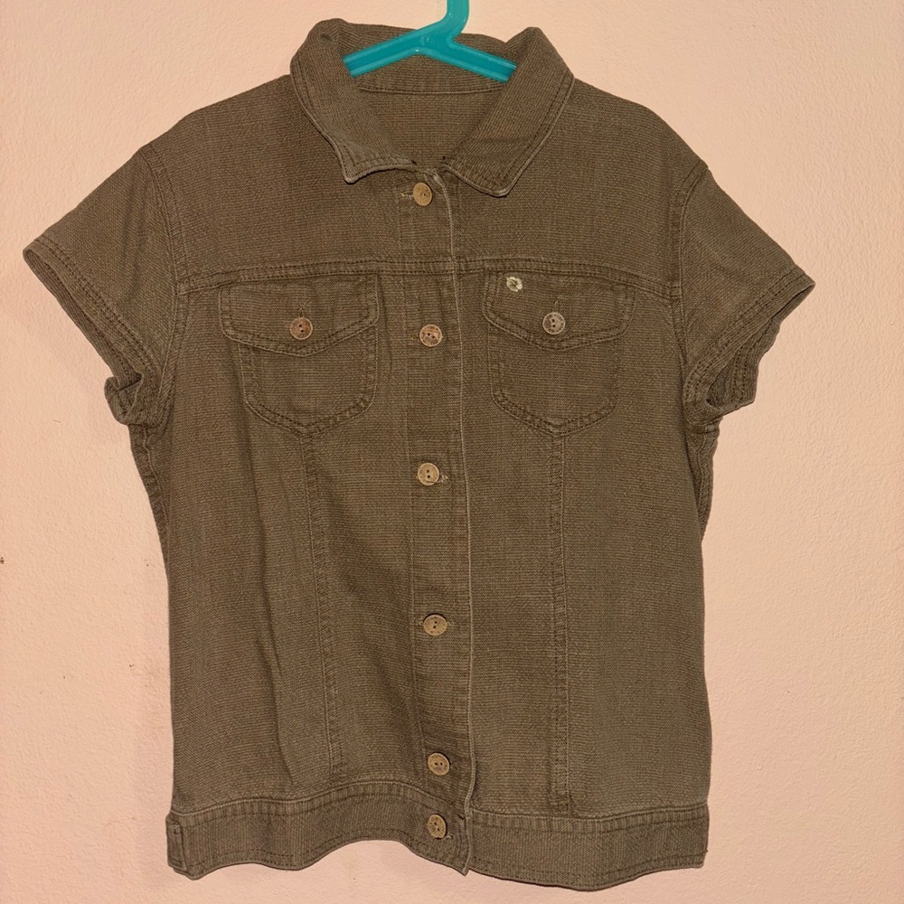 Alba Rosa Gyaru Military Top